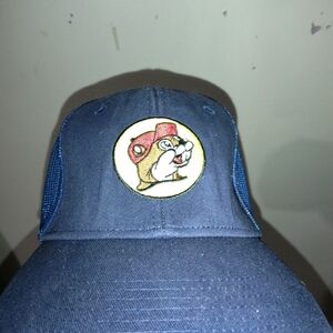 Navy Blue Cap with Embroidered Logo